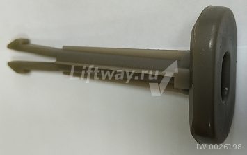 Вкладыш ступени (башмак, отбойник пластмассовый) торца