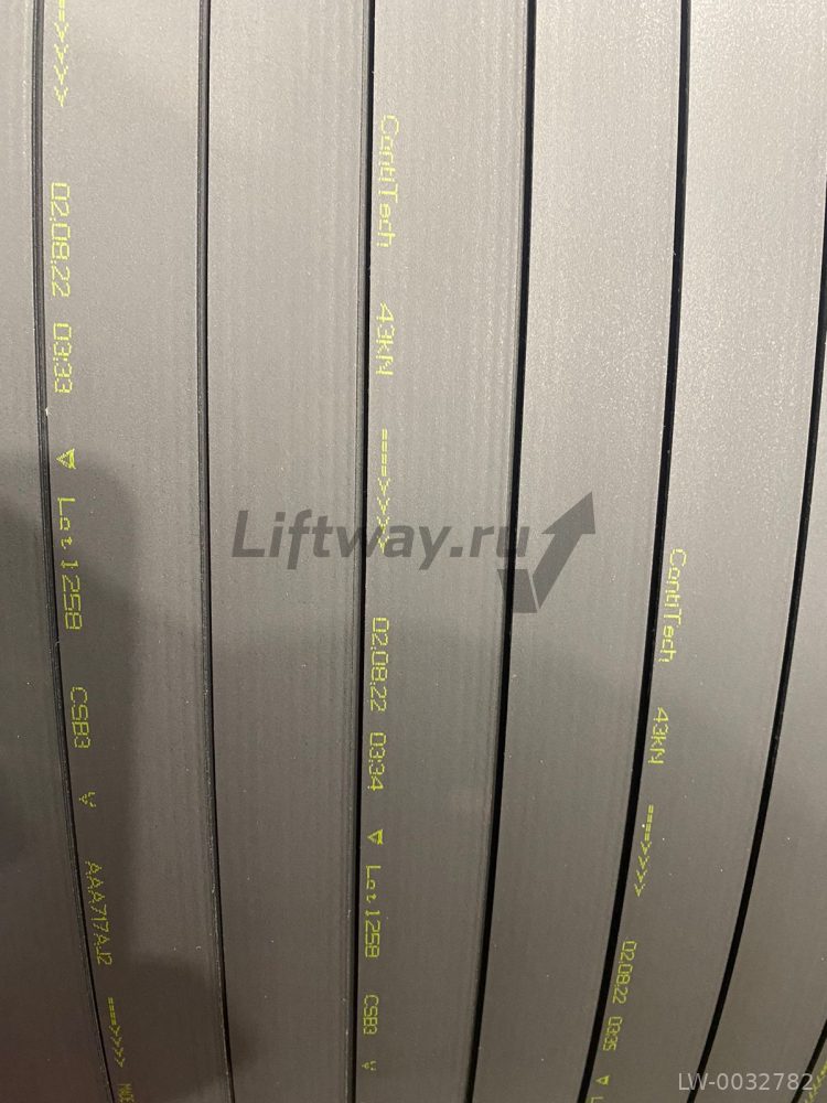 Плоский тяговый ремень AAA717AJ2, CONTITECH (OTIS оригинальный, 30mm, 3.3mm, 10 кордов)