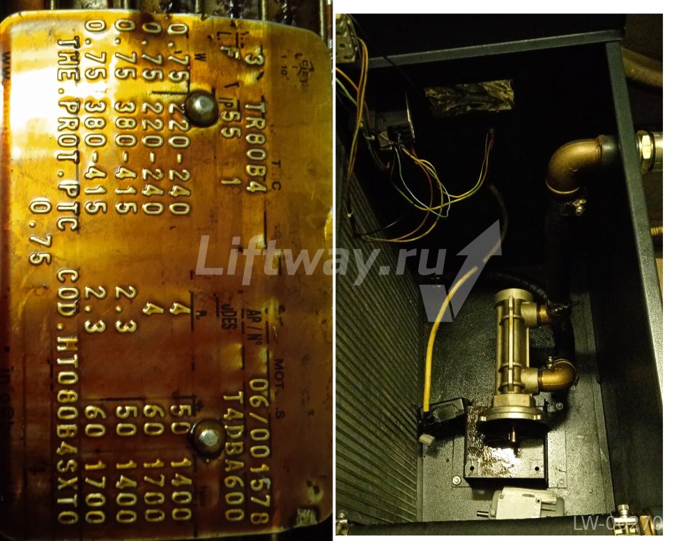 Двигатель помпы  TR80B4  230/400В 50 Гц IP55