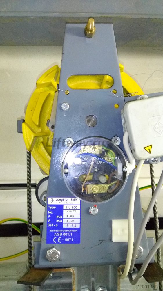 Ограничитель скорости HJ 200 SB O - WSH двусторонний, V=1,00м/с, V1=1,40м/с