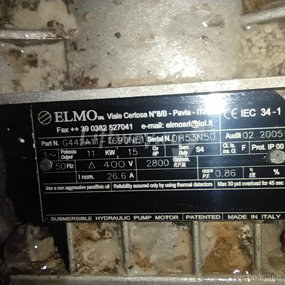 Мотор G442A11-T690NE1 11 кВт