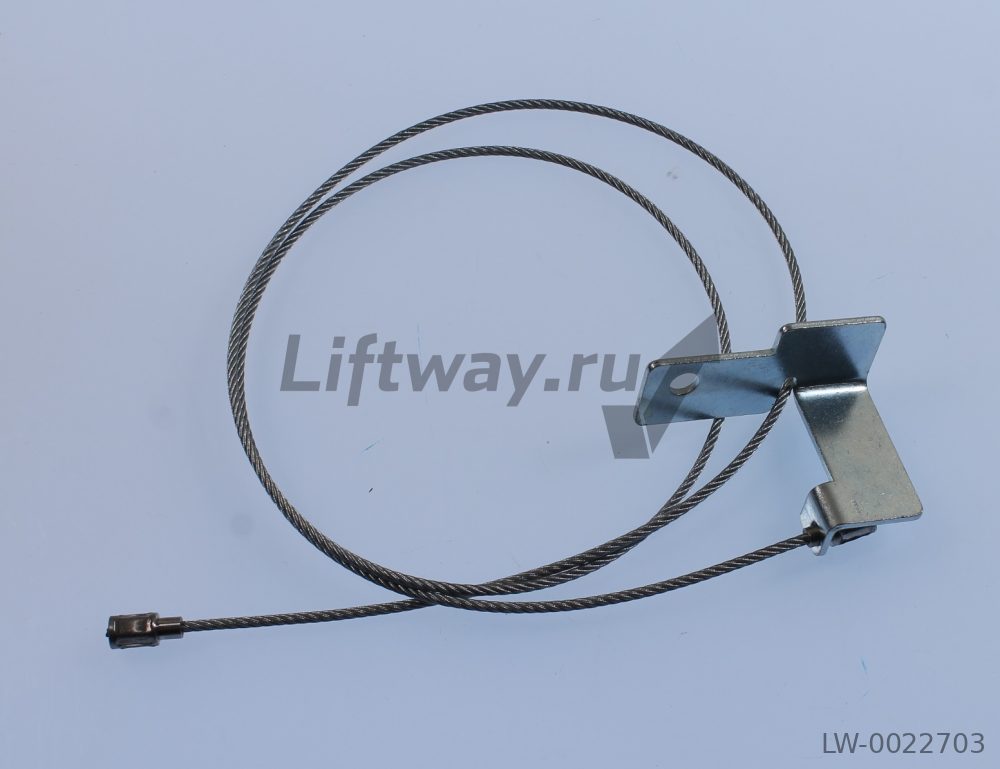 Тросик груза дверей шахты ДШ PRIMA-S TLD RH OP650-900 (телескоп, правое открывание)