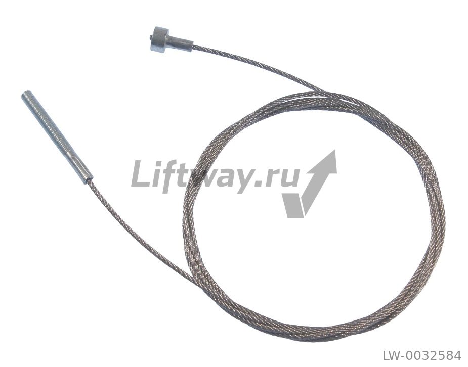 Трос синхронизации  L=2480 мм, d=2мм M5 (привод Wittur)