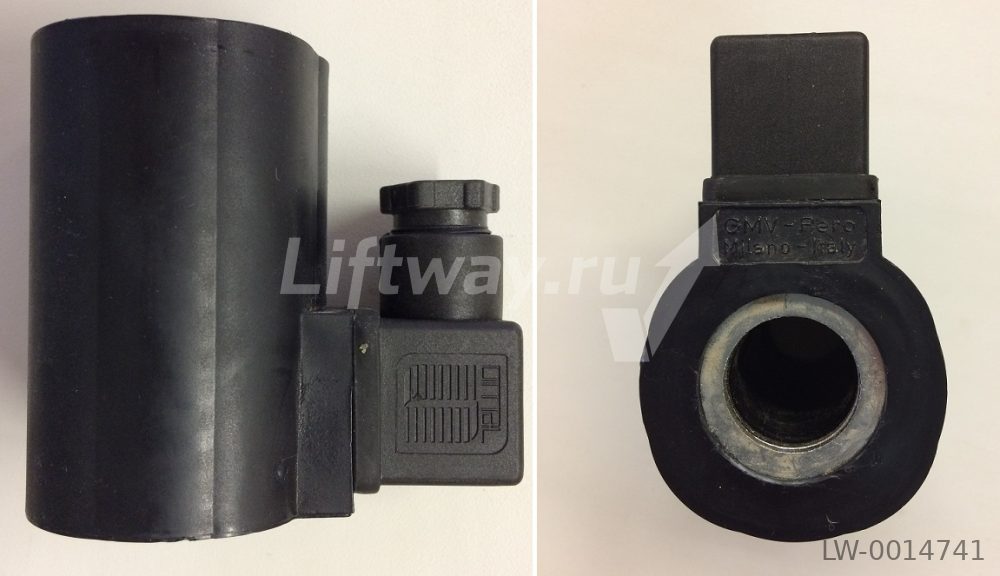 Катушка электромагнитная 48VDC/12VDC (двойная раздельная обмотка) блока клапанов GMV