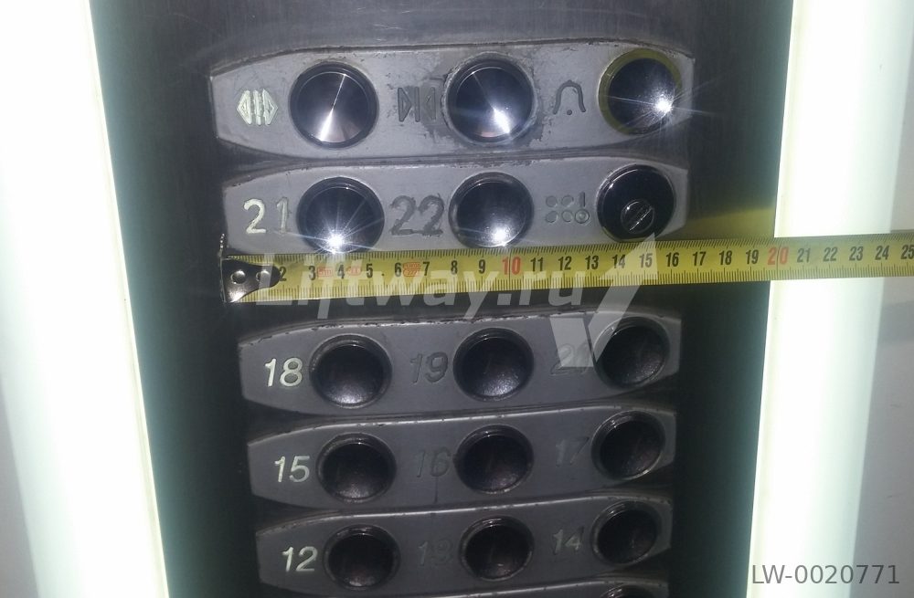 Чиклет хромированный "1,4,5" правый