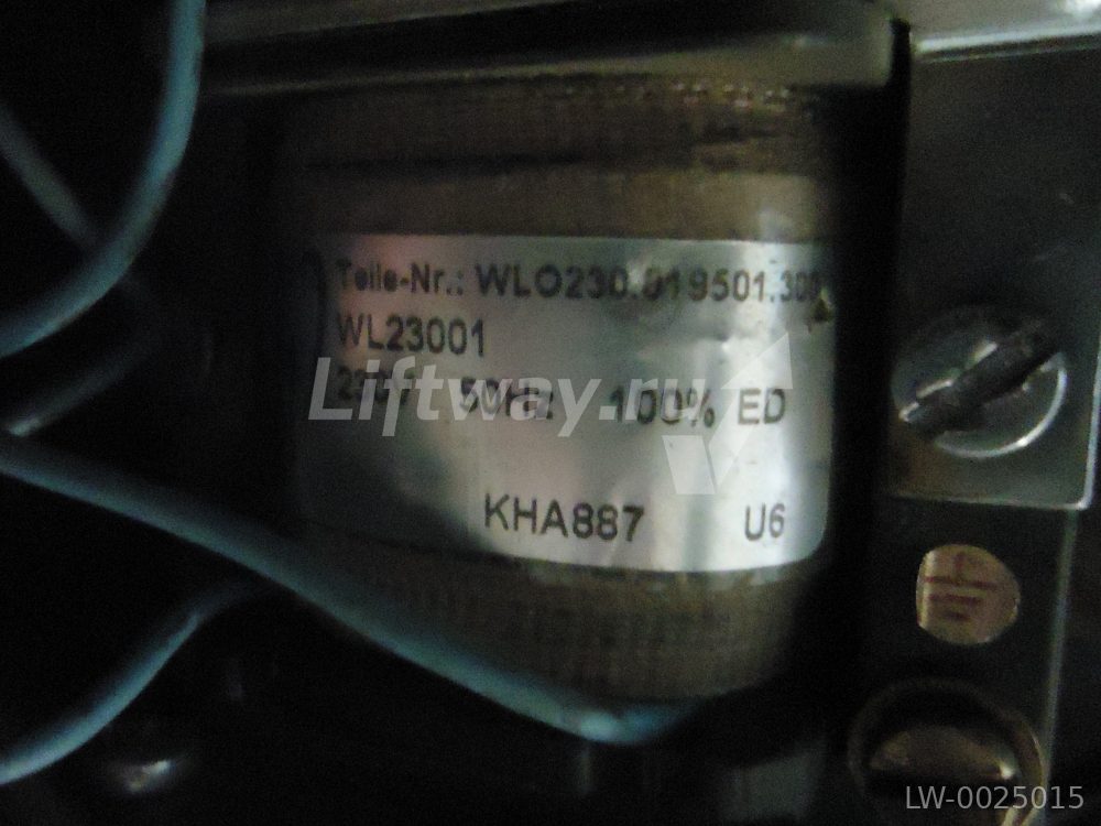 Катушка электромагнитная WL230 01 230V 50Hz