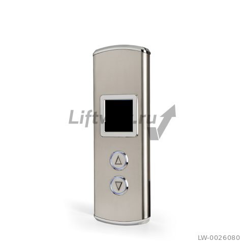 Пост вызывной FLORENCE 100 с индикатором LCD2200 и 2 кнопками Achille MLSU красная подсветка