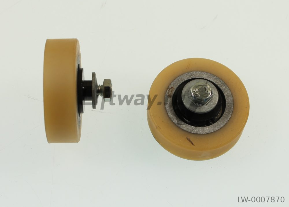 Ролик центральный VSL ø 50/10 x 15 mm VU 93 с осью для башмаков GG1, GG2 , GG5
