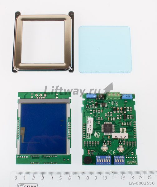Плата LCD2001 с индикатором кабины 