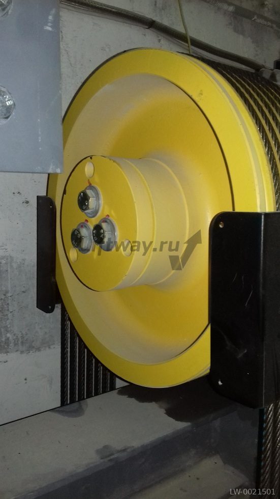 КВШ D400х8х10мм ширина 150мм U-groove 95° лебедки ZIEHL ABEGG SM225.60B