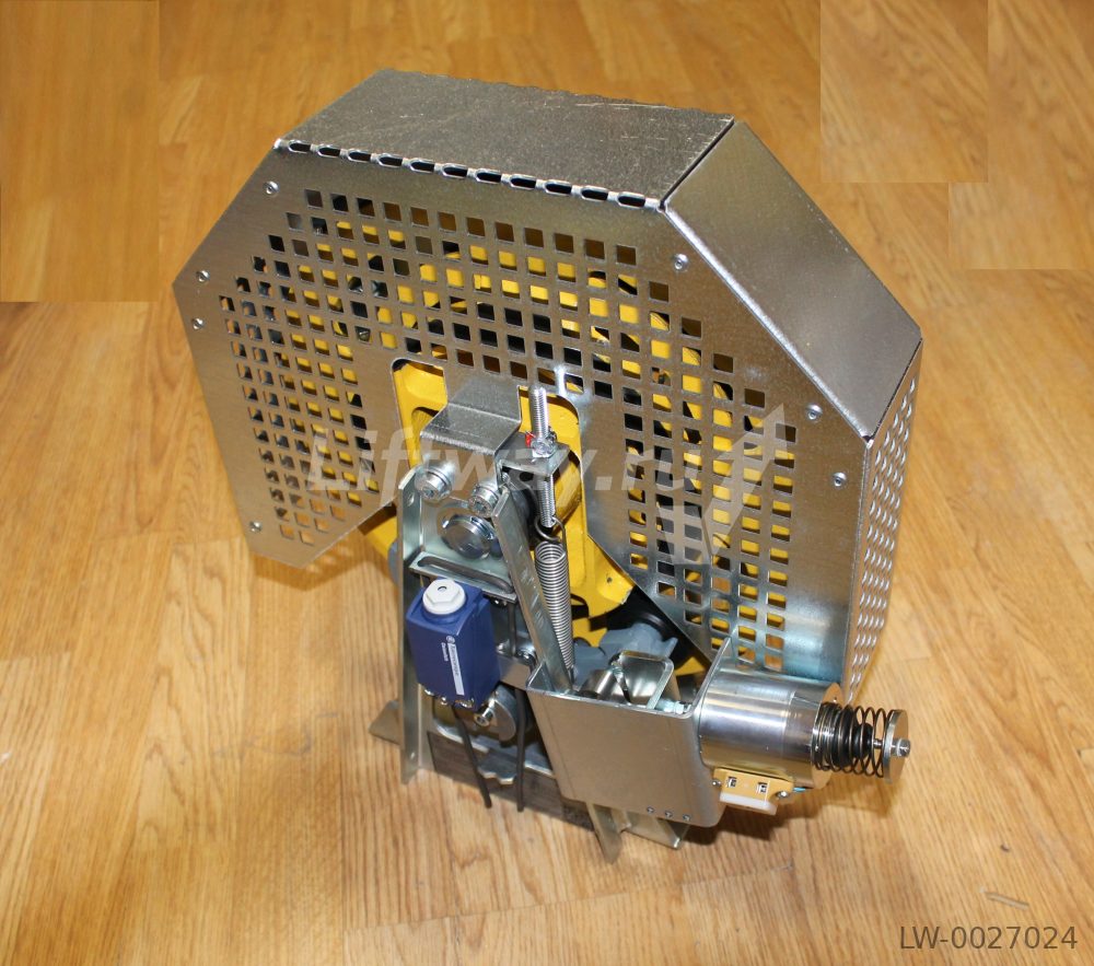 Ограничитель скорости GBTK 6023  шкив 300мм Vном=2.5 м/с Vср=2,9м/с  канат 6-8 мм, с магнитом 24 VDC