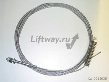 Тросик бесконечности L=6000 мм привода дверей Kone
