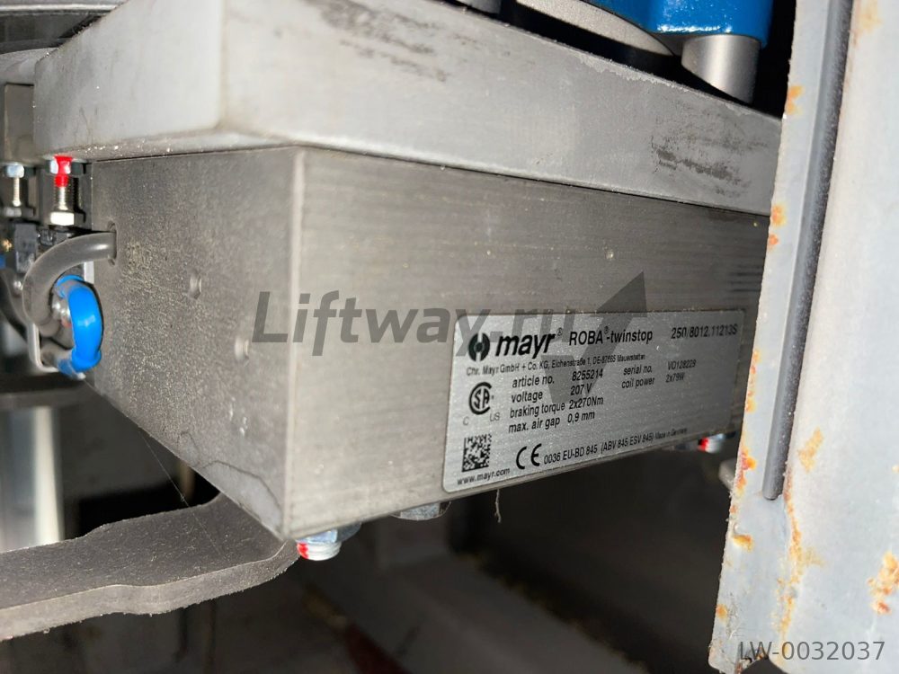 Электромагнитный тормоз лебедки MGV25S MAYR 2x270Nm 207VDC 2x79W