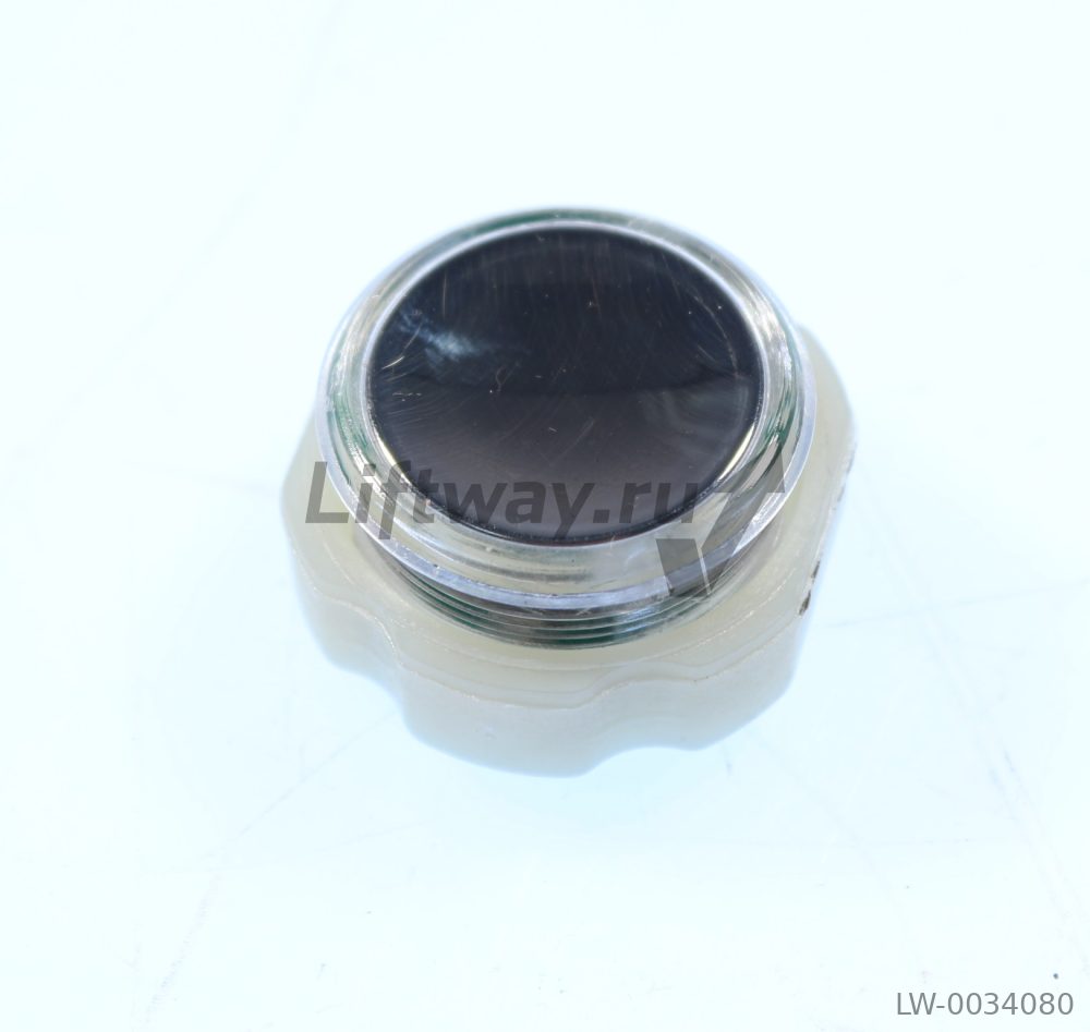 Кнопка с гайкой КЛ-220-081 RL полированная