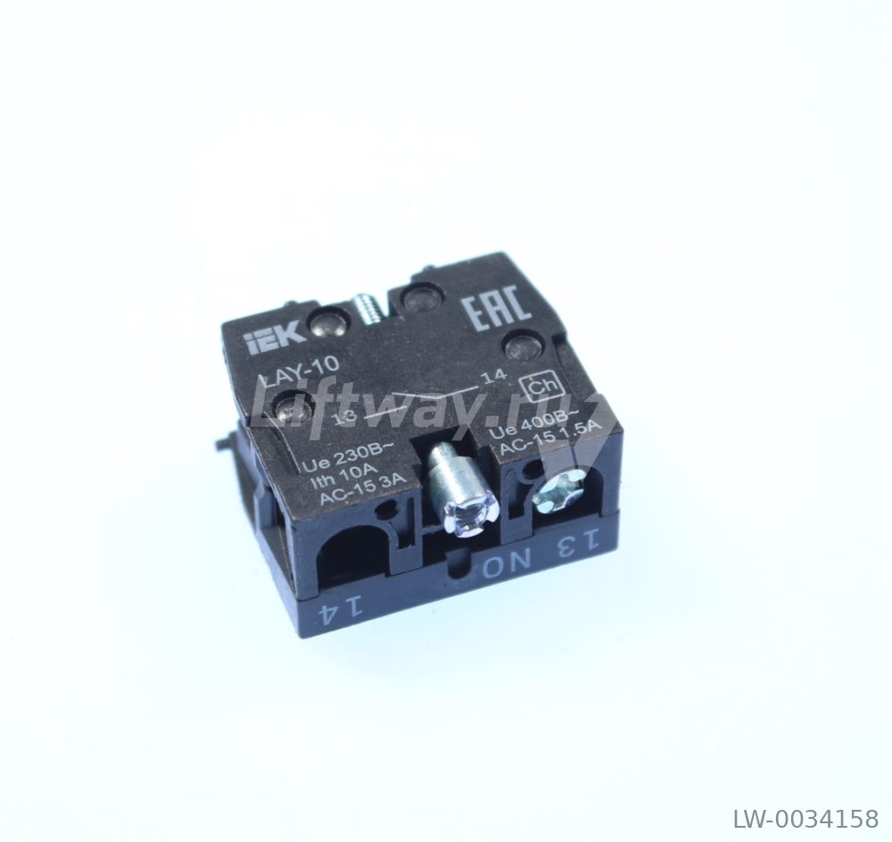 Контактный блок LAY-10 1НО для серии LAY5 ИЭК