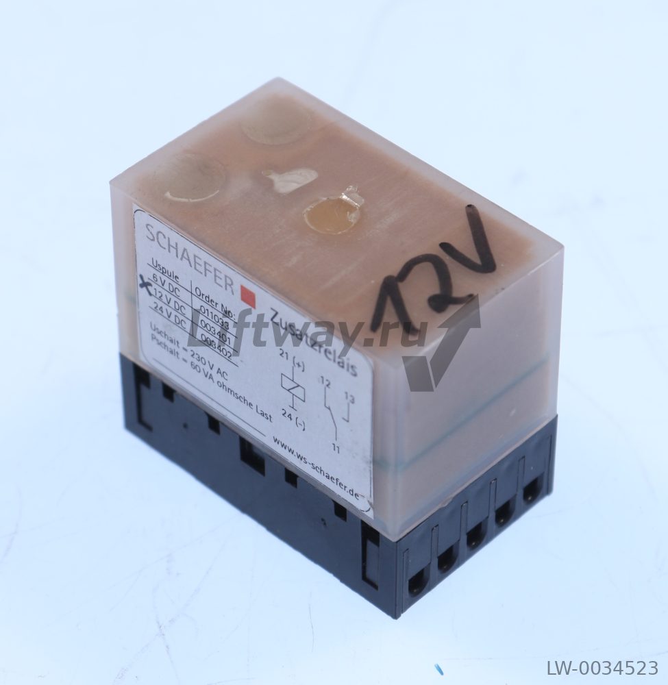Реле Schaefer катушка 12VDC